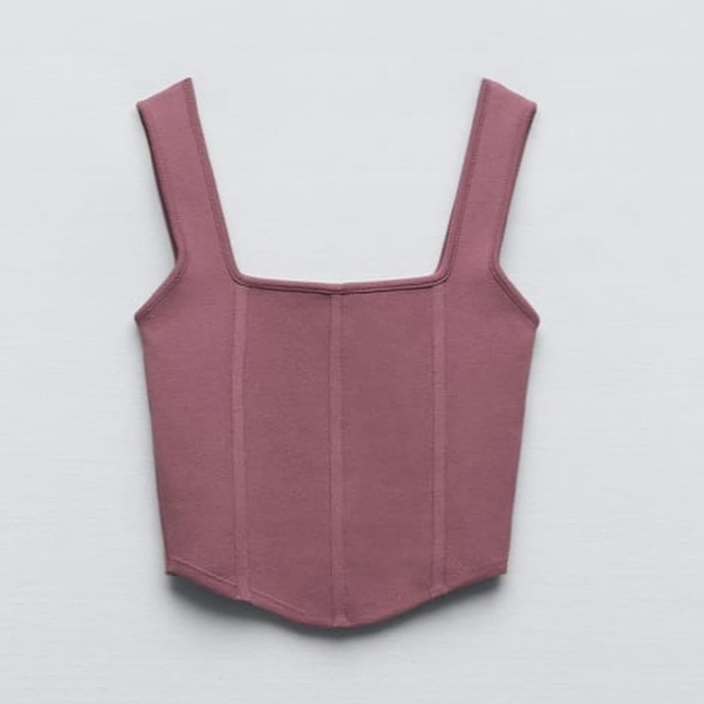 Zara Plum Knit Top